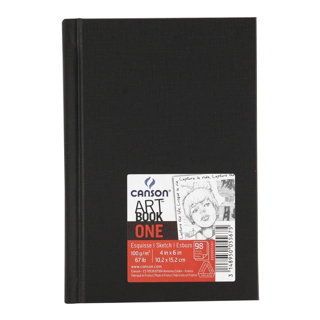 Cuaderno 100h. Canson Sketch One Fino 100gr