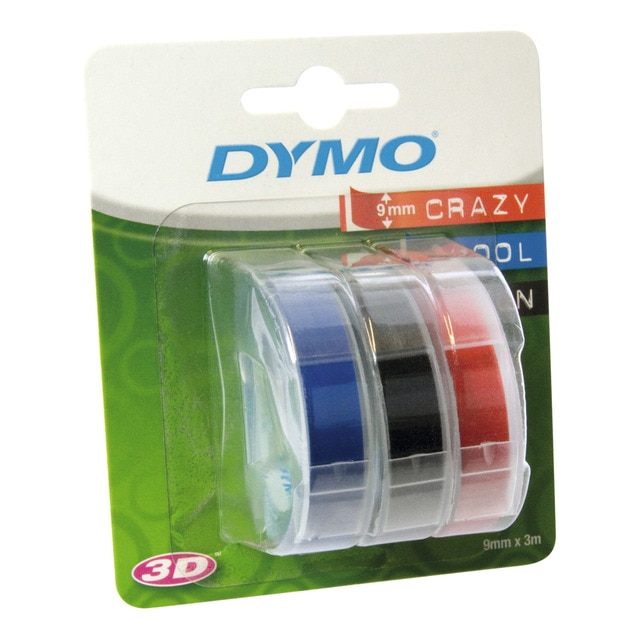 Blister 3 cintas 3 m x 9 mm Dymo Multicolor.
