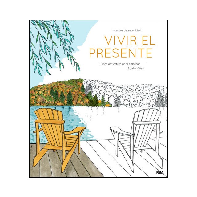 Vivir el presente: Un libro antiestrés para colorear.pdf