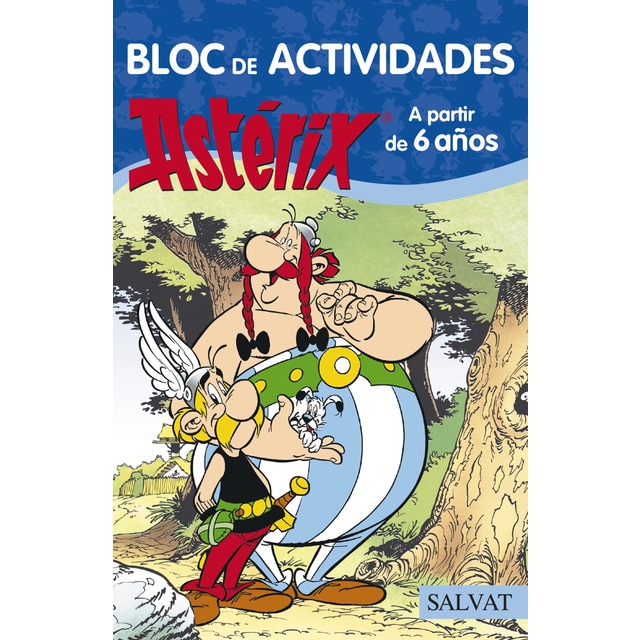 Bloc de actividades Astérix. A partir de 6 años (Tapa blanda)