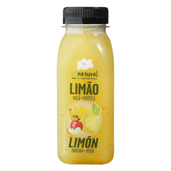 Sumo de Limão e Hortelã embalagem