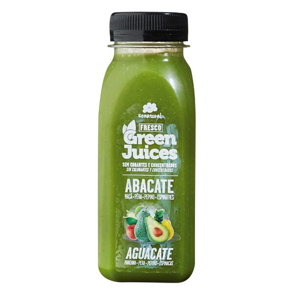 Sumo de Abacate embalagem 250 ml · So Natural Green Juices