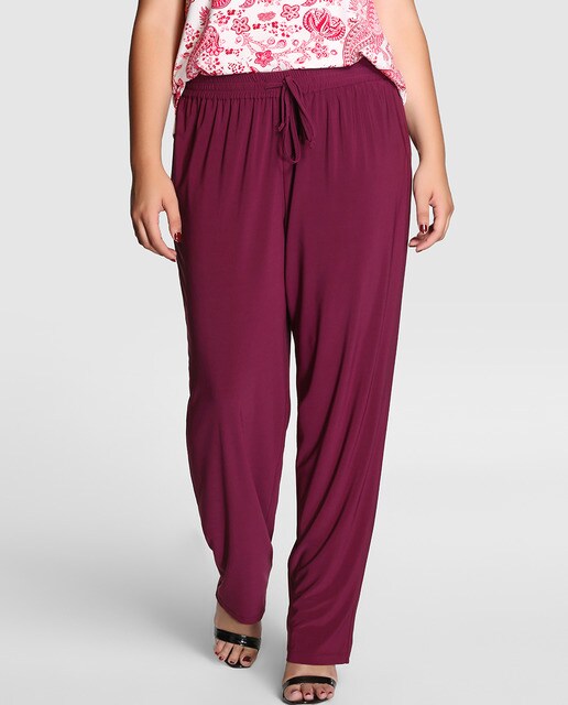 Pantalón ancho de mujer tallas grandes · Talla y Moda · Moda · El Corte