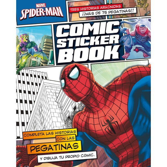 Spider-man. Comic sticker book (Tapa blanda)