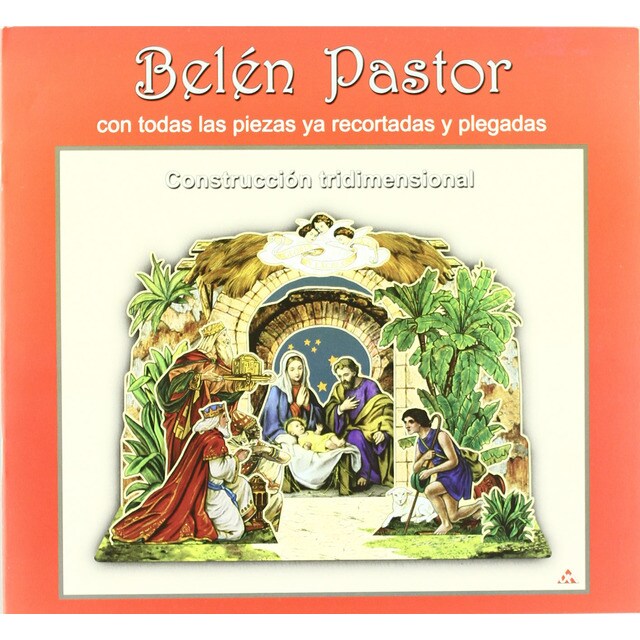 Belen pastor (construccion tridimensional)