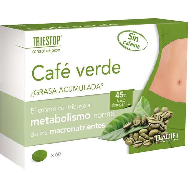 Triestop grüner Kaffee hilft dem Stoffwechsel der Makronährstoffe Box 60 Tabletten