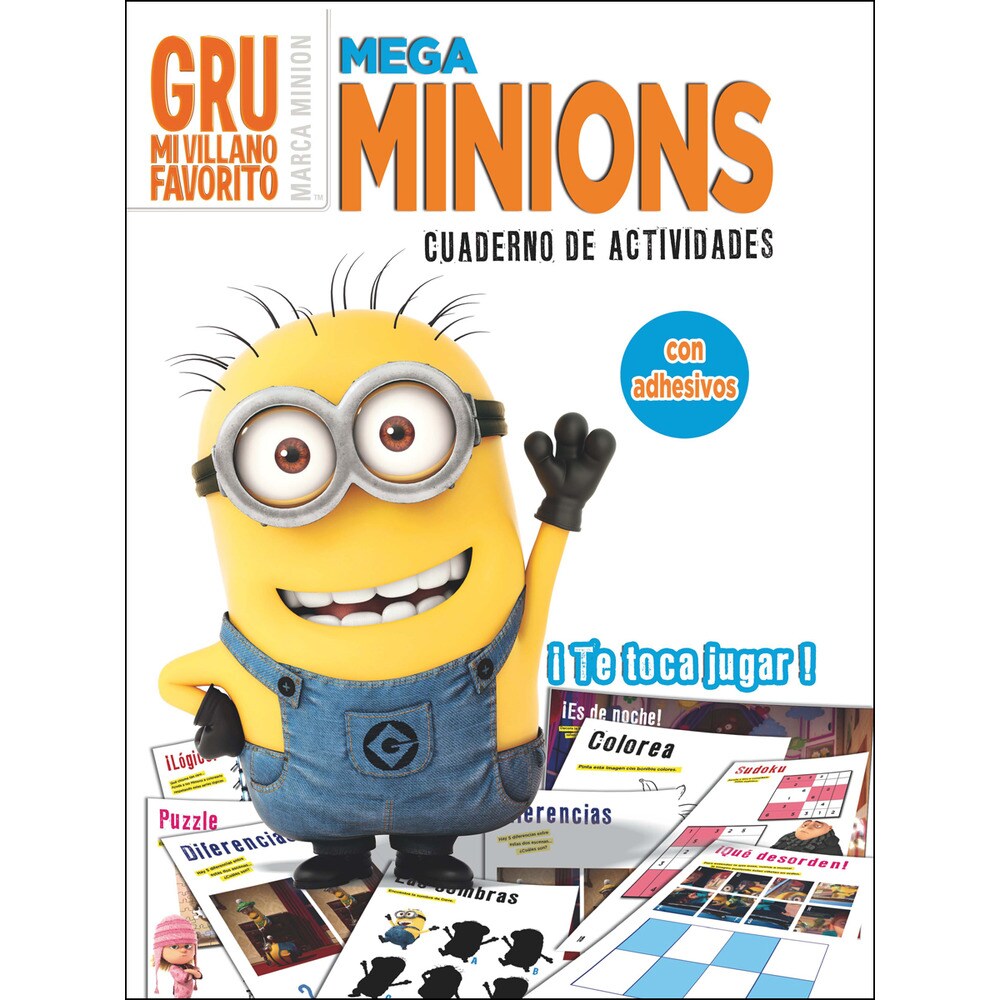 Minions. Libro de actividades (Tapa blanda)