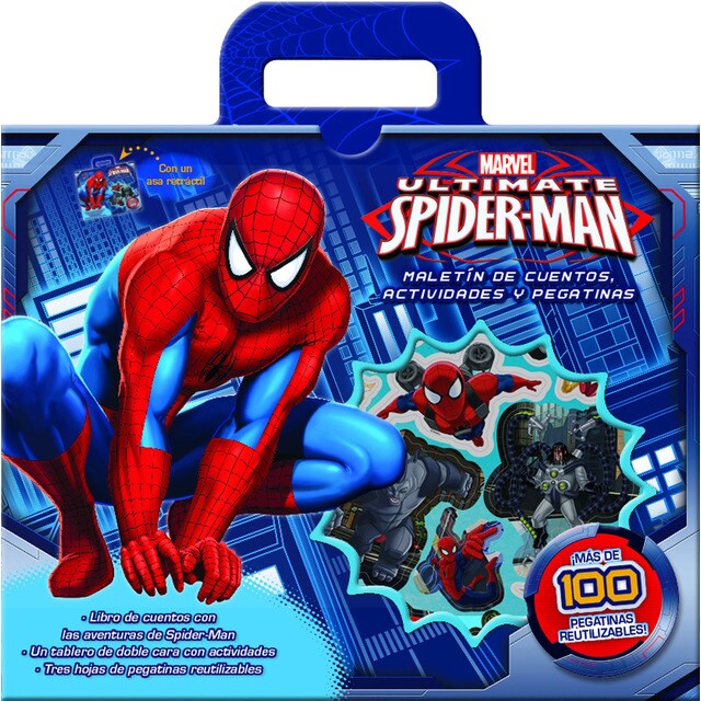 Spider-man. Maletín de cuentos, actividades y pegatinas.pdf