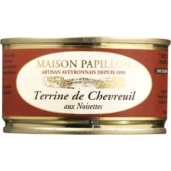 Terrina de Veado com Avelã lata 130 g