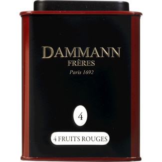 Dammann Fréres Chá Preto com Aroma a 4 Frutos Vermelhos lata 100 g