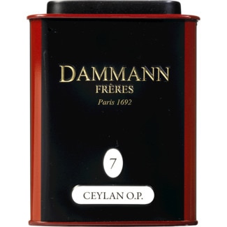 Dammann Fréres Chá Preto do Ceilão lata 100 g