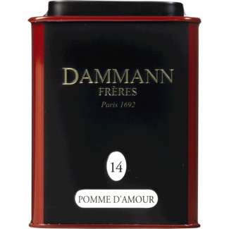 Dammann Fréres Chá Preto Pomme d'Amour lata 100 g