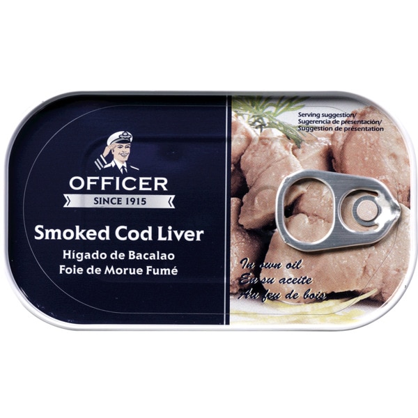 Fígado de Bacalhau Fumado lata 120 g