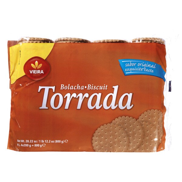 Bolachas Torradas Leve 4 Pague 3 embalagem 800 g · Vieira ...