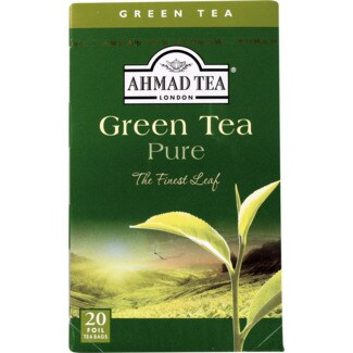 Ahmad Tea Chá Verde embalagem 20 unidades