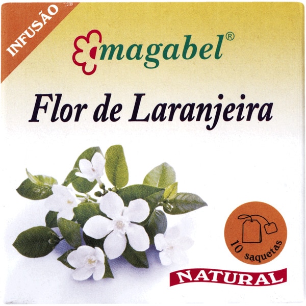 Tisana Flor de Laranjeira embalagem 10 unidades