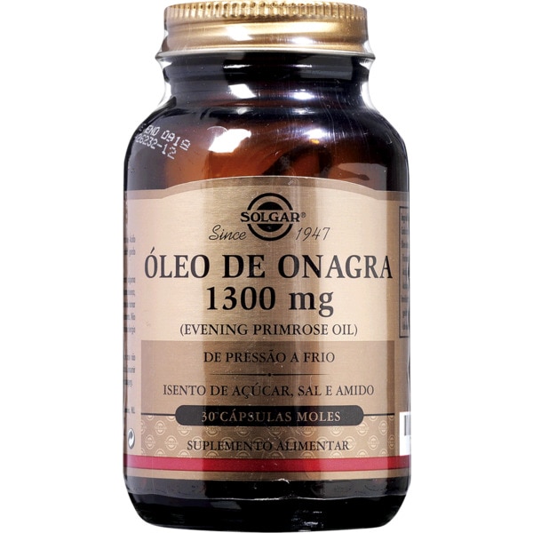 Óleo de Onagra 1300 mg frasco 30 cápsulas