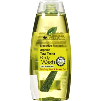 Dr.Organic Gel de Banho Melaleuca Biológico embalagem 250 ml