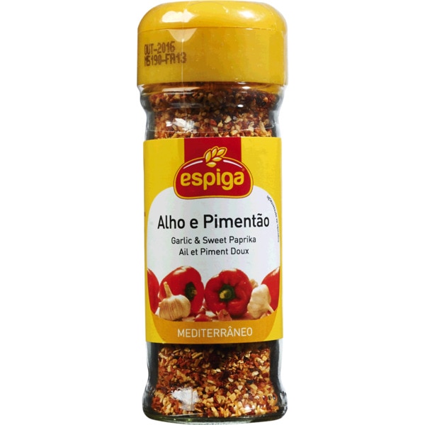 Alho e Pimentão frasco 50 g