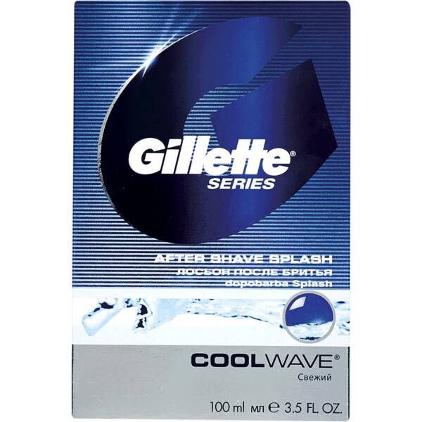 Gillette Series Coll Wave After-Shave Splash embalagem 100 ml