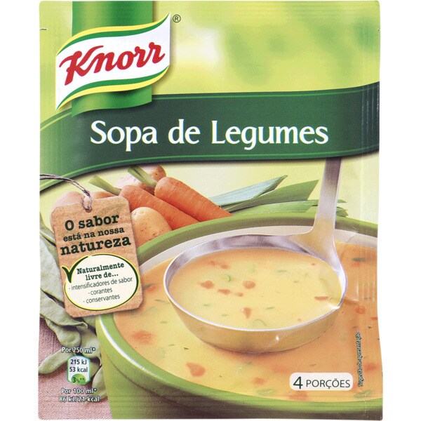 Sopa De Legumes 4 Porções Embalagem 63 G · Knorr · Supermercado El