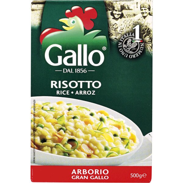 Arroz Arborio Risotto embalagem 500 g · Riso Gallo · Supermercado El