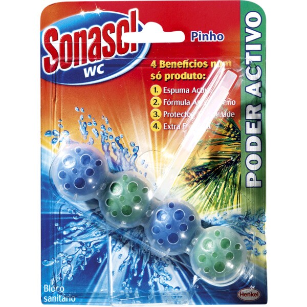 Bloco Sanitário de Pinho 50 g