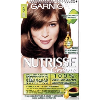 Nutrísse Creme Coloração Nº 6.0 Louro Escuro embalagem 190 ml