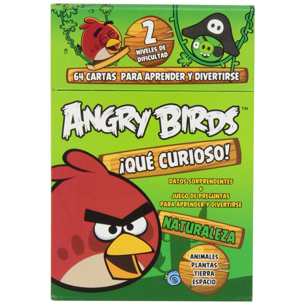 Angry birds ¡qué curioso! naturaleza
