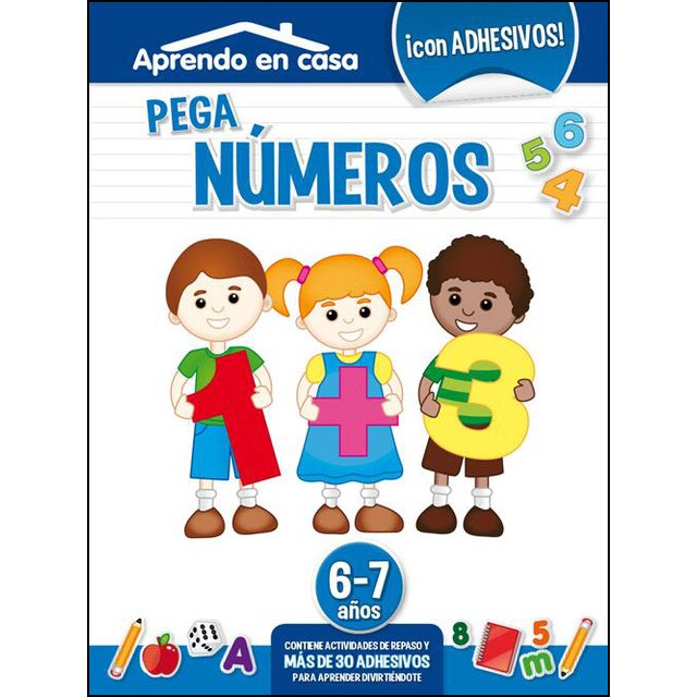 Aprendo en casa. Pega números.pdf