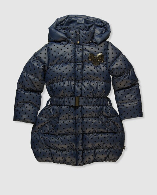 Parka de niña acolchada azul marino · Boboli · Moda · El Corte Inglés