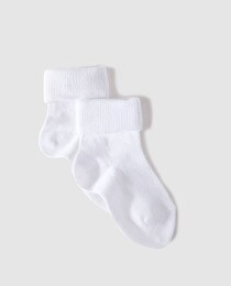 Cotton Juice Baby Boy S Plain White Socks Cotton Juice Fashion