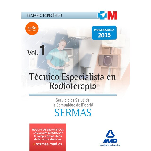 Técnico especialista en radioterapia del servicio de salud de la comunidad de madrid. Temario específico volumen 1.pdf