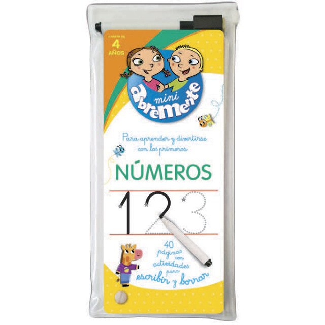 Mini abremente para escribir y borrar: números. A partir 4 años.pdf