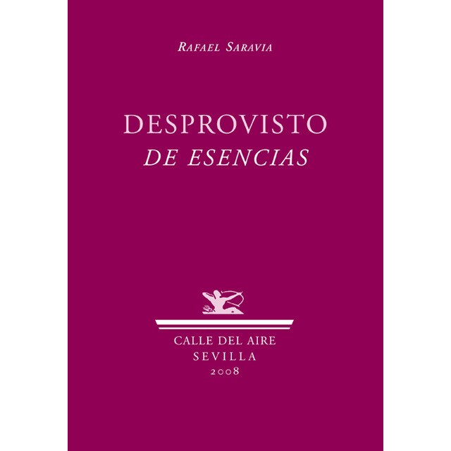 Desprovisto de esencias (Tapa blanda)