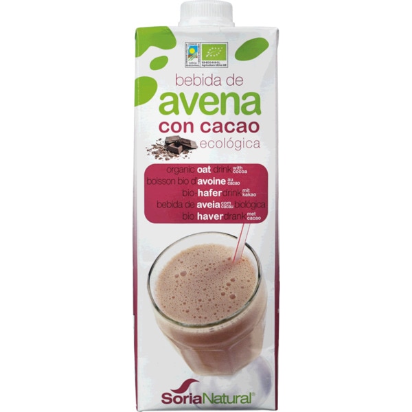 Bebida De Aveia Com Cacau Biológico Embalagem 1 L · Soria Natural · Supermercado El Corte Inglés 4908