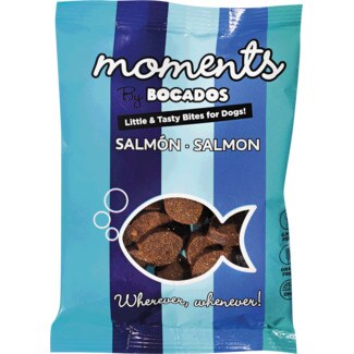 Moments By Bocados Snack para Cão de Salmão embalagem 60 g