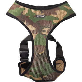 Puppia Peitoral Soft Camuflado Tamanho XXL embalagem 1 unidade