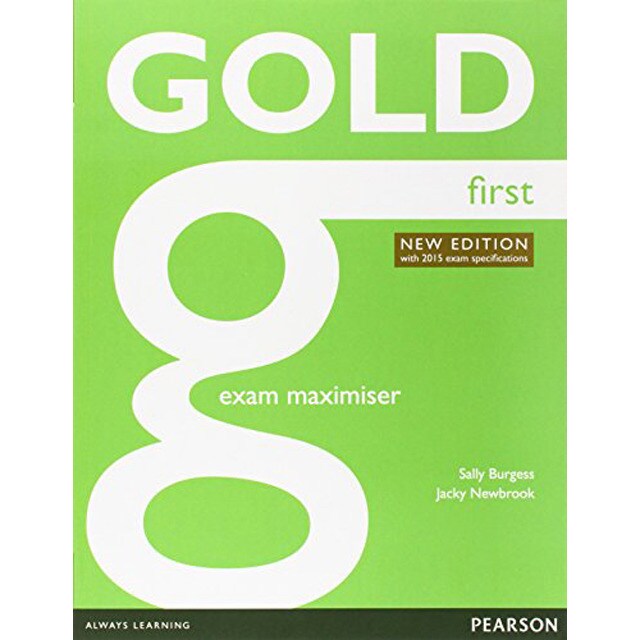 GOLD FIRST NEW EDITION MAXIMISER WITH KEY (Tapa blanda)