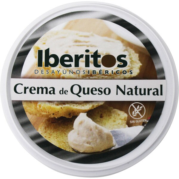 IBERITOS crema de queso fundido lata 250 g