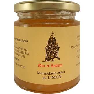 ORA ET LABORA premium lemon jam jar 300 g
