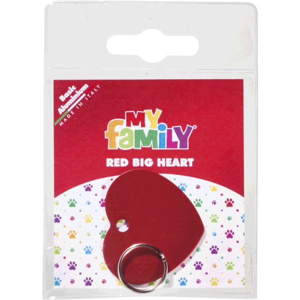 Red Big Heart embalagem 1 unidade