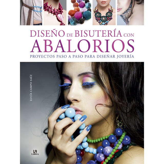 Diseños de bisuteria con abalorios (Tapa dura)