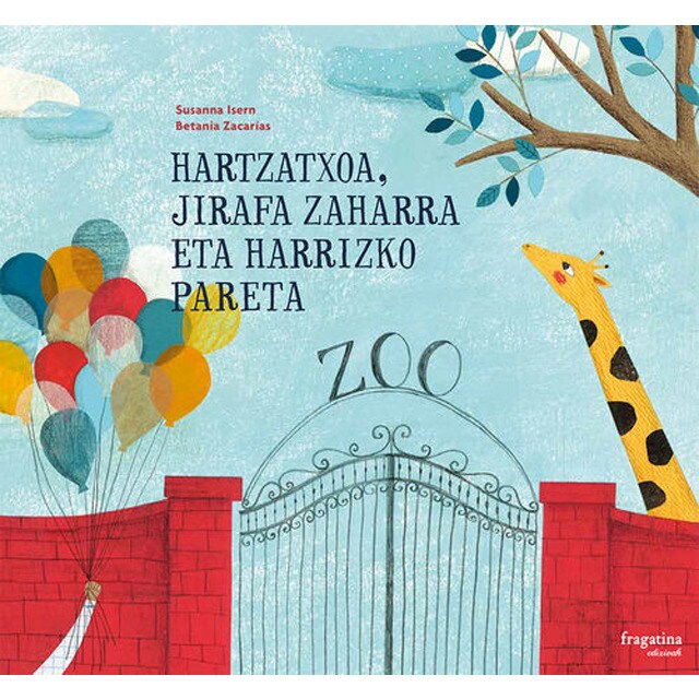 Hartzatxoa, jirafa zaharra eta harrizko pareta (Tapa dura)