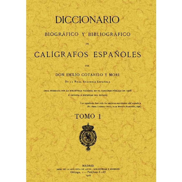 2t. Caligrafos españoles. (Tapa blanda)