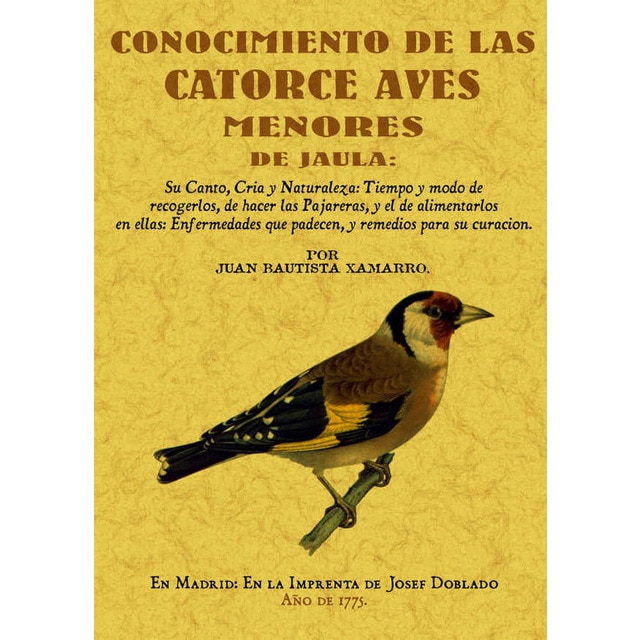 Conocimiento de las catorce aves menores de jaula (Tapa blanda)
