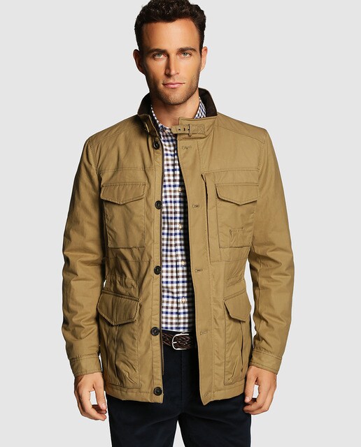 Nueva Llegada 2016 Para Hombre Negro Chaqueta Colegio