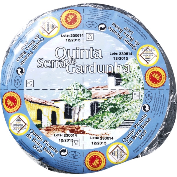 Queijo Picante da Beira Baixa Regional DOP Peso Aproximado por unidade 900 g