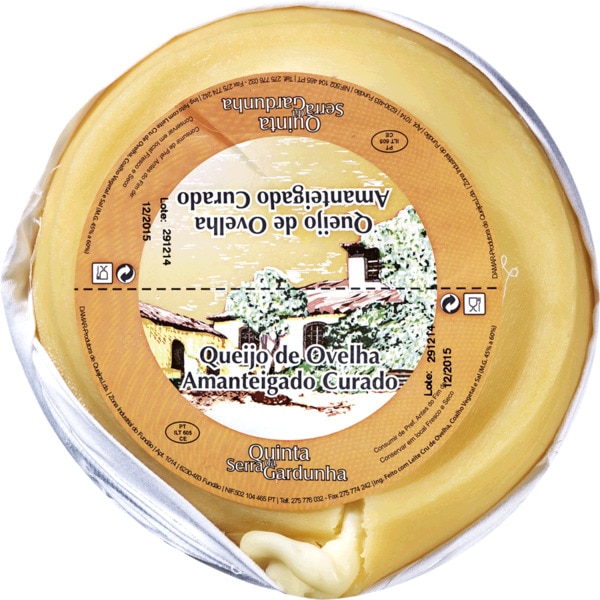 Queijo Amanteigado Peso Aproximado por unidade 500 g