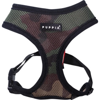 Puppia Peitoral Soft Camuflado M embalagem 1 unidade